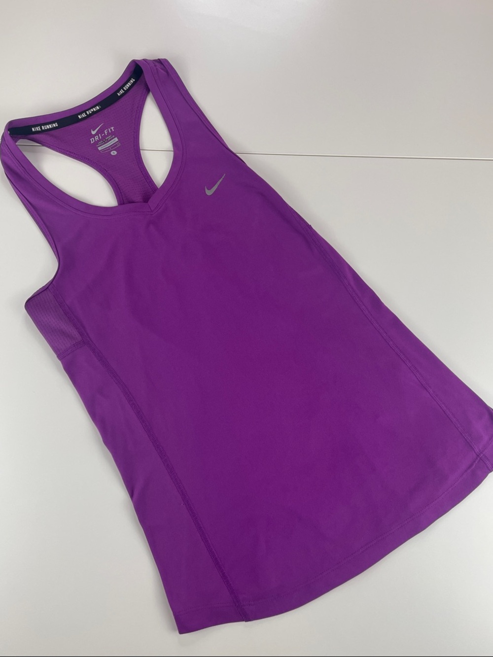 Nike Purple Dri-FIT Racerback Training Tank